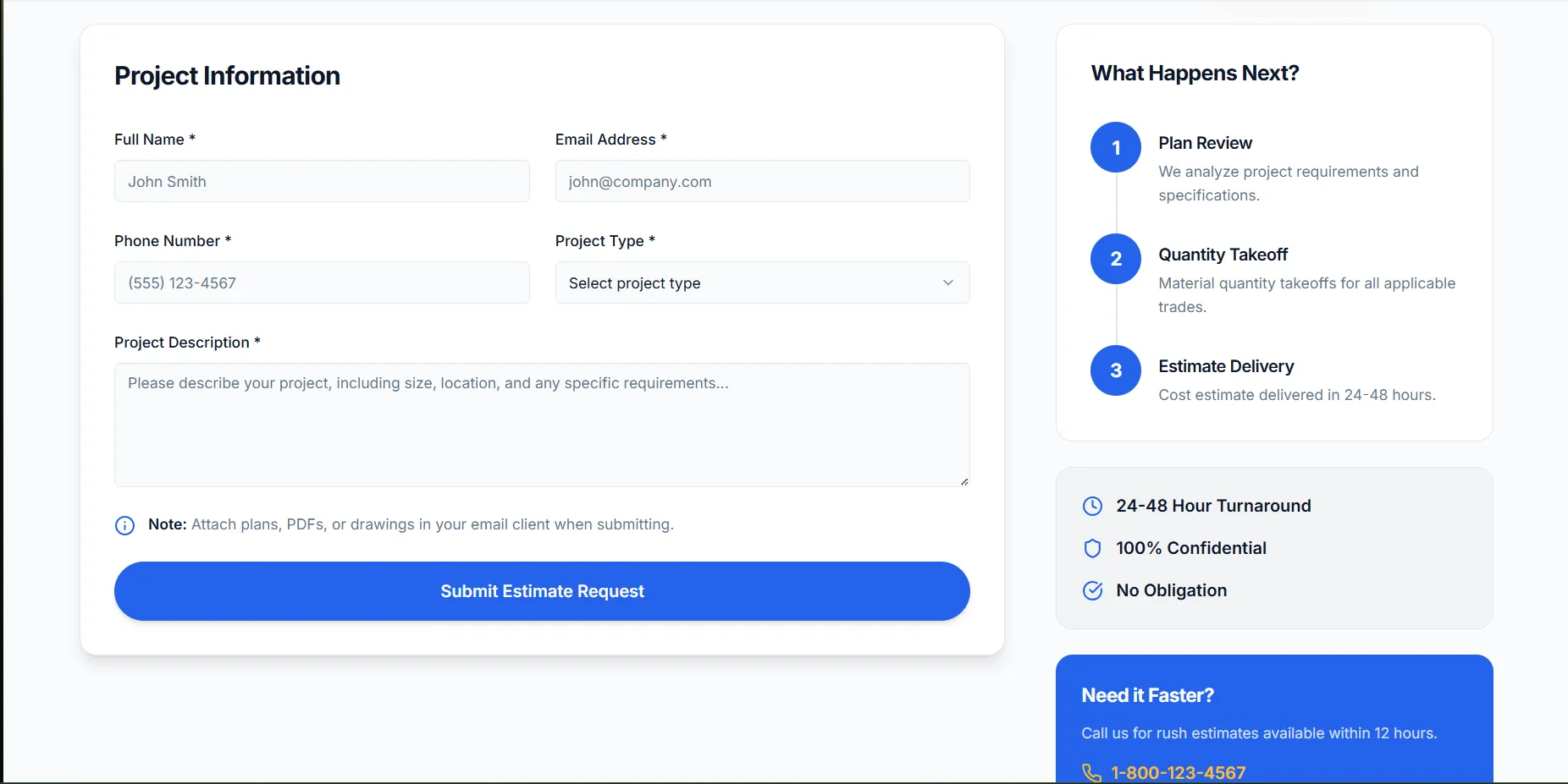 Quote Request Form