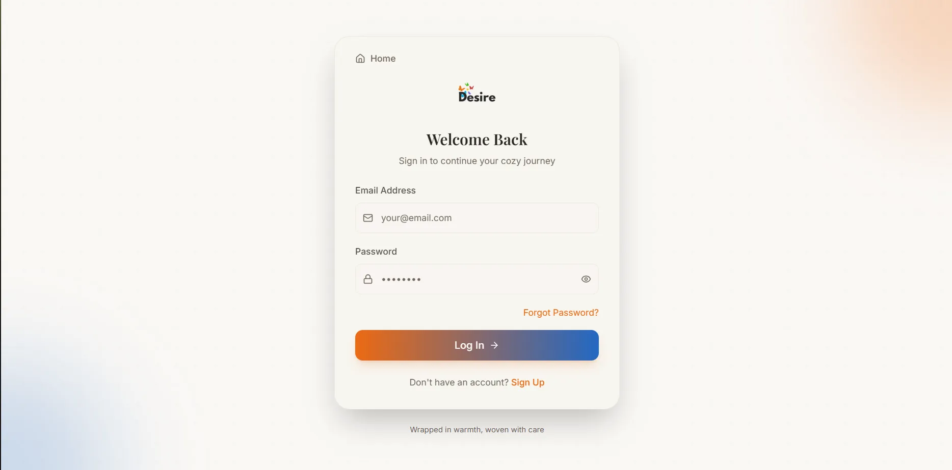 Login Page