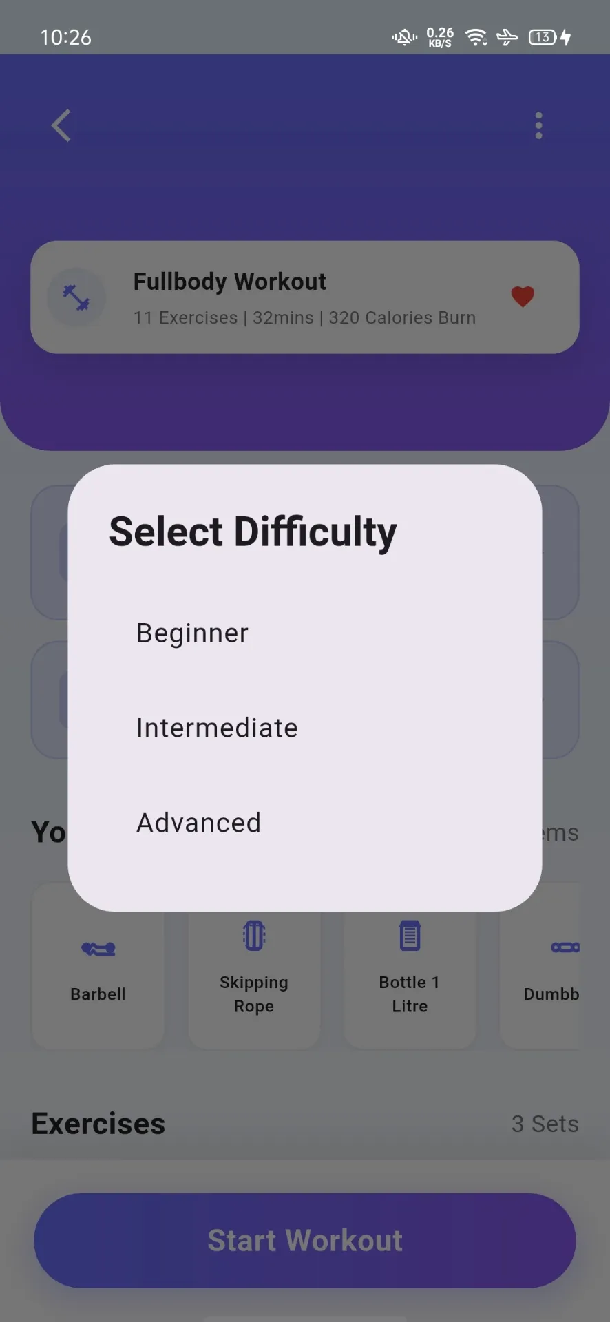 Select Difficulty