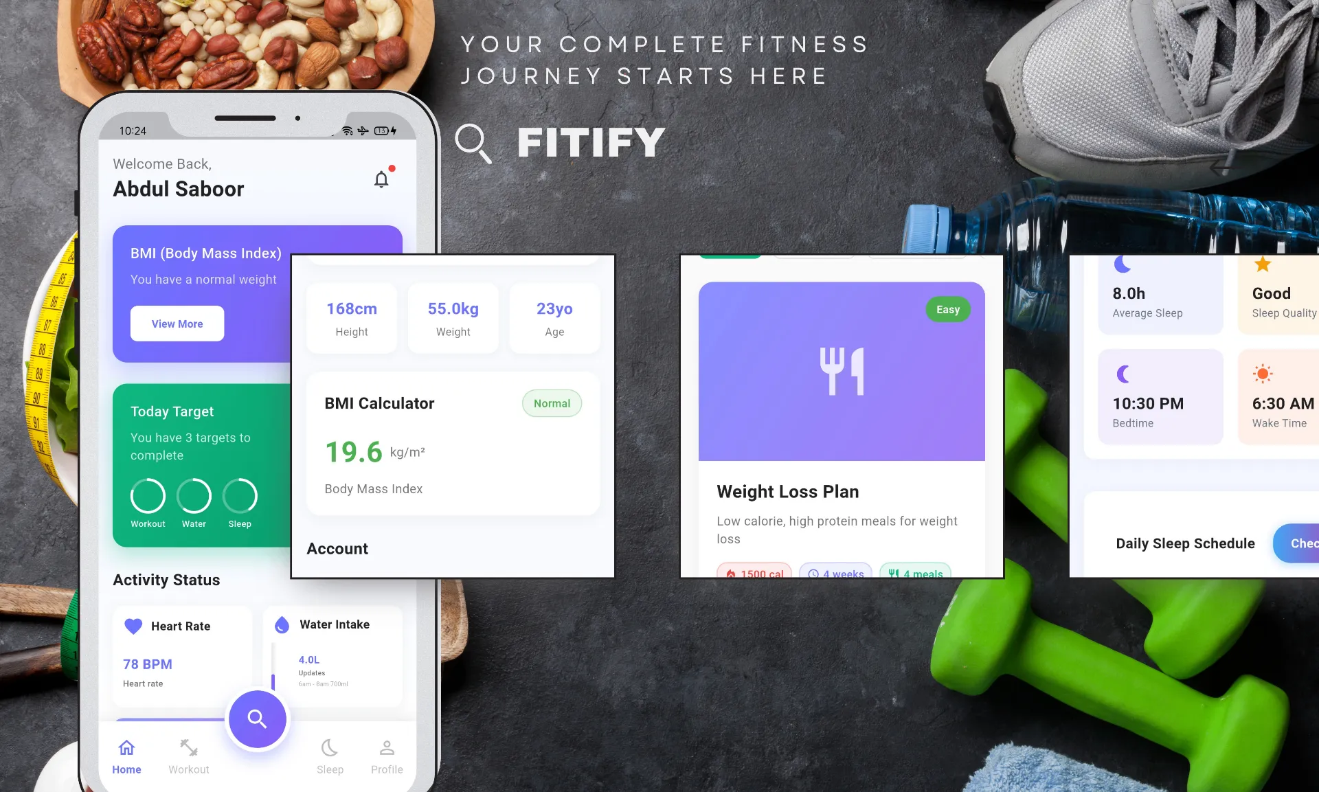 Fitify preview