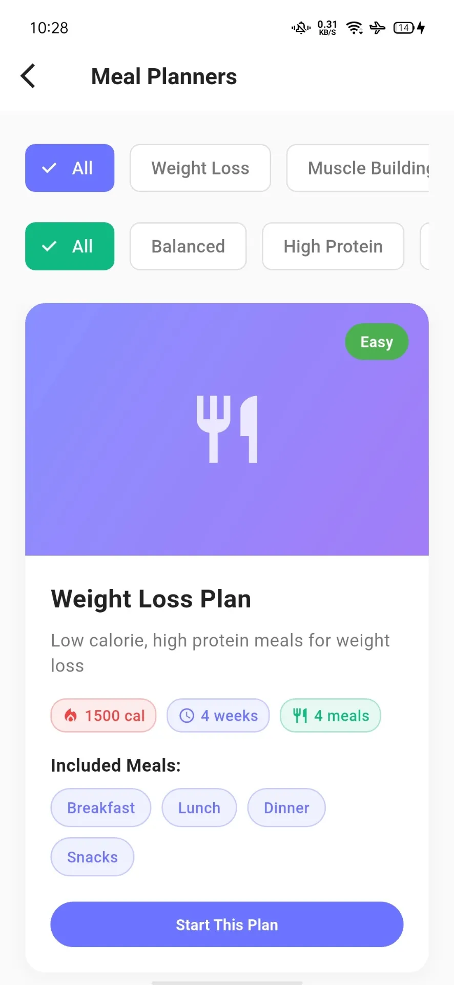Meal Plans
