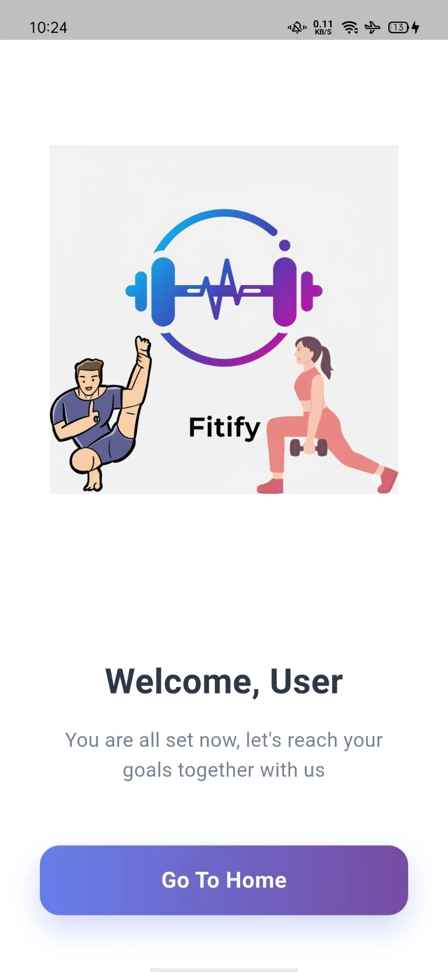 Welcome Screen