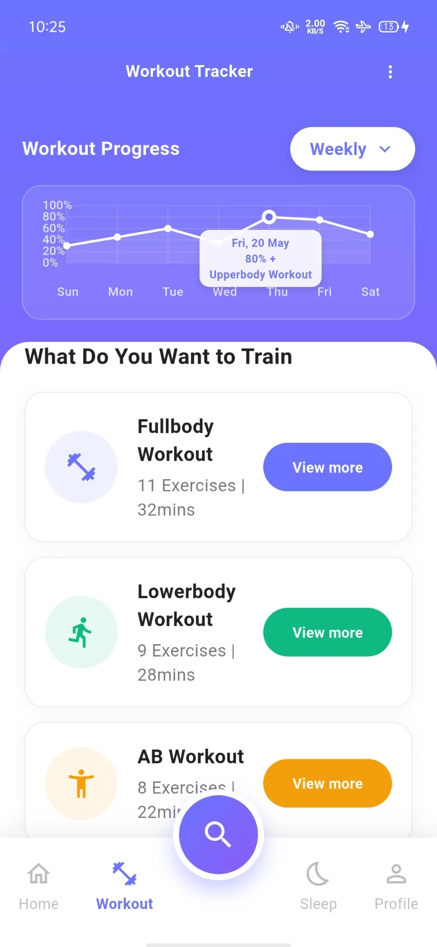 Workout Tracker